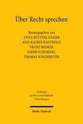 &Uuml;ber Recht sprechen