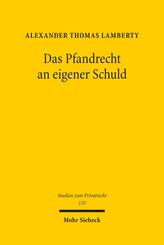 Das Pfandrecht an eigener Schuld