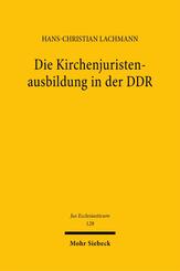Die Kirchenjuristenausbildung in der DDR