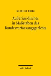 Au&szlig;erjuridisches in Ma&szlig;st&auml;ben des Bundesverfassungsgerichts