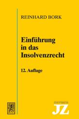 Einf&uuml;hrung in das Insolvenzrecht