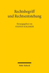 Rechtsbegriff und Rechtsentstehung