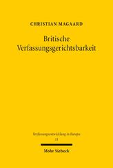 Britische Verfassungsgerichtsbarkeit