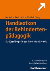 Handlexikon der Behindertenp&auml;dagogik