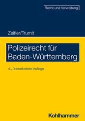 Polizeirecht f&uuml;r Baden-W&uuml;rttemberg