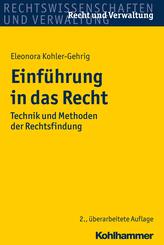 Einf&uuml;hrung in das Recht