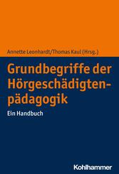 Grundbegriffe der H&ouml;rgesch&auml;digtenp&auml;dagogik