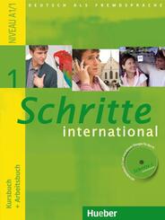 Kursbuch + Arbeitsbuch, m. Arbeitsbuch-Audio-CD