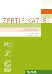 Zertifikat B1 - Pr&uuml;fungsziele, Testbeschreibung