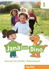 Jana und Dino - Arbeitsbuch.Bd.1