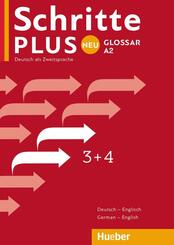 Schritte plus Neu -&nbsp;Glossar Deutsch-Englisch - Glossary German-English.Bd.3+4
