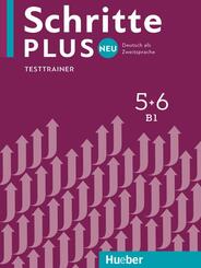 Schritte plus Neu -&nbsp;Testtrainer mit Audio-CD.Bd.5+6