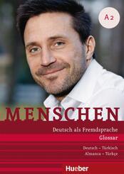 Menschen A2. Glossar Deutsch-T&uuml;rkisch