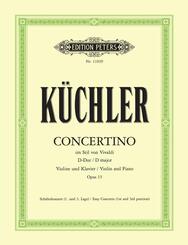 Concertino in the Style of Vivaldi Op. 15 for Violin and Piano