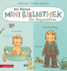 Die kleine Mini-Bibliothek der Gegens&auml;tze - Ein Pappbilderbuch &uuml;ber Gegens&auml;tze (Die Mini-Bibliothek der W&ouml;rter)