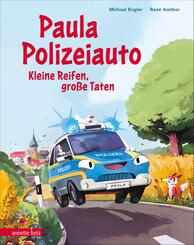 Paula Polizeiauto - Kleine Reifen, gro&szlig;e Taten: Abenteuer-Bilderbuch ab 4 Jahren mit sprechenden Autos