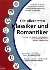 Die allerersten Klassiker und Romantiker, f&uuml;r Klavier, Gesamtband