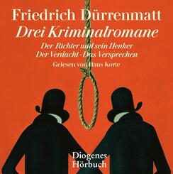 Drei Kriminalromane,11 Audio-CD