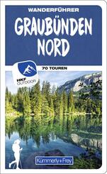K&uuml;mmerly+Frey Wanderf&uuml;hrer Graub&uuml;nden Nord