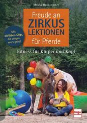 Freude an Zirkuslektionen f&uuml;r Pferde
