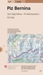 Landeskarte der Schweiz Piz Bernina