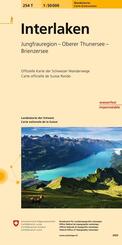 254T Interlaken Wanderkarte