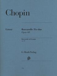 Barcarolle Fis-dur Opus 60