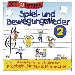 Die 30 besten Spiel- und Bewegungslieder.Vol.2,1 Audio-CD