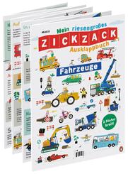 Mein riesengro&szlig;es ZICKZACK Ausklappbuch - Fahrzeuge