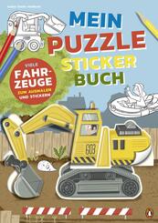 Mein bunter Puzzle-Sticker-Spa&szlig; - Fahrzeuge