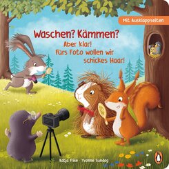 Waschen? K&auml;mmen? Aber klar! F&uuml;rs Foto wollen wir schickes Haar!