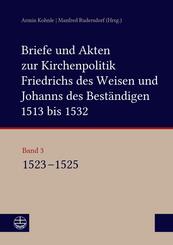 Briefe und Akten zur Kirchenpolitik Friedrichs des Weisen und Johanns des Best&auml;ndigen 1513 bis 1532. Reformation im Kontext fr&uuml;hneuzeitlicher Staatswerdung