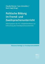 Politische Bildung im Fremd- und Zweitsprachenunterricht