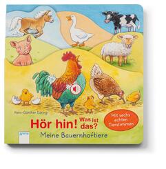 H&ouml;r hin! Was ist das? Meine Bauernhoftiere, m. Soundeffekten