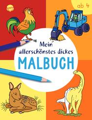 Mein allersch&ouml;nstes dickes Malbuch