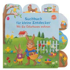 Suchbuch f&uuml;r kleine Entdecker. Wo die Osterhasen wohnen