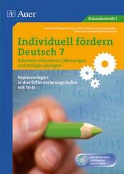 Individuell f&ouml;rdern 7 Schreiben: Informieren
