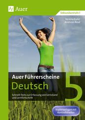 Auer F&uuml;hrerscheine Deutsch Klasse 5