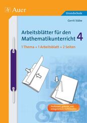 Arbeitsbl&auml;tter f&uuml;r den Mathematikunterricht 4