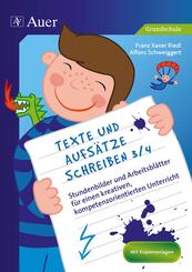 Texte und Aufs&auml;tze schreiben 3/4