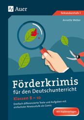 F&ouml;rderkrimis f&uuml;r den Deutschunterricht Klassen 8-10