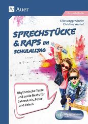 Sprechst&uuml;cke & Raps im Schulalltag, m. 1 CD-ROM