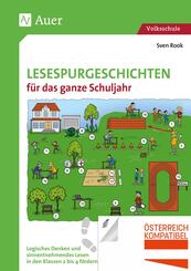 Lesespurgeschichten f&uuml;r das ganze Schuljahr