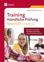 Training m&uuml;ndliche Pr&uuml;fung Spanisch Lj. 3-4