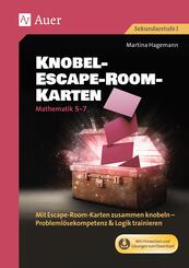 Knobel-Escape-Room-Karten Mathematik Klassen 5-7, m. 1 Beilage