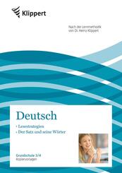 Lesestrategien - Der Satz und seine W&ouml;rter