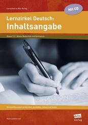 Lernzirkel Deutsch: Inhaltsangabe, m. 1 CD-ROM