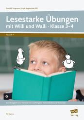 Lesestarke &Uuml;bungen mit Willi und Walli - Kl. 3-4