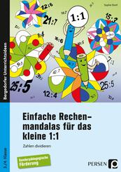 Einfache Rechenmandalas f&uuml;r das kleine 1:1