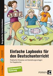 Einfache Lapbooks f&uuml;r den Deutschunterricht